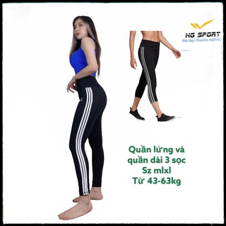 Quần lửng và dài tập Yoga Thể Thao nữ Đồ tập Gym dáng ôm,  thun 4 chiều lên phom chuẩn QLD405