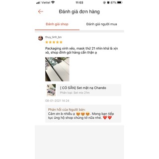 Mặt nạ dưỡng da Chando