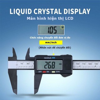 Thước kẹp điện tử: 100mm, 150mm