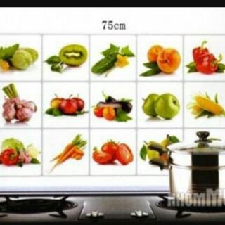 Tranh dán bếp kt45*75cm, 60*90cm