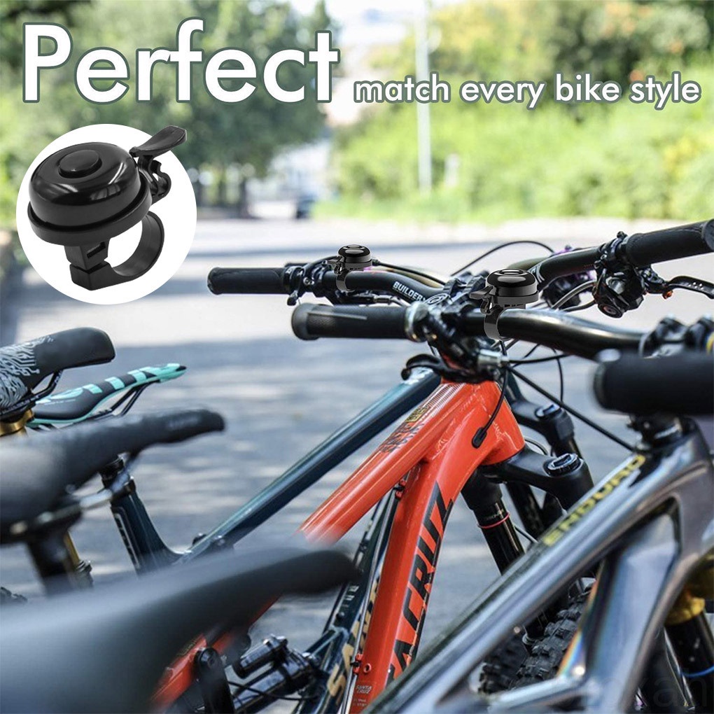 Set 2 Chuông Gắn Tay Lái Xe Đạp Leo Núi Bằng Hợp Kim Nhôm