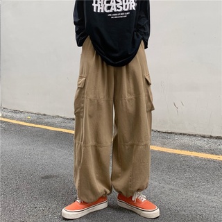 Quần Dài Ống Rộng Phong Cách Hip hop Nhật Bản Thời Trang Xuân Thu Cho Nam