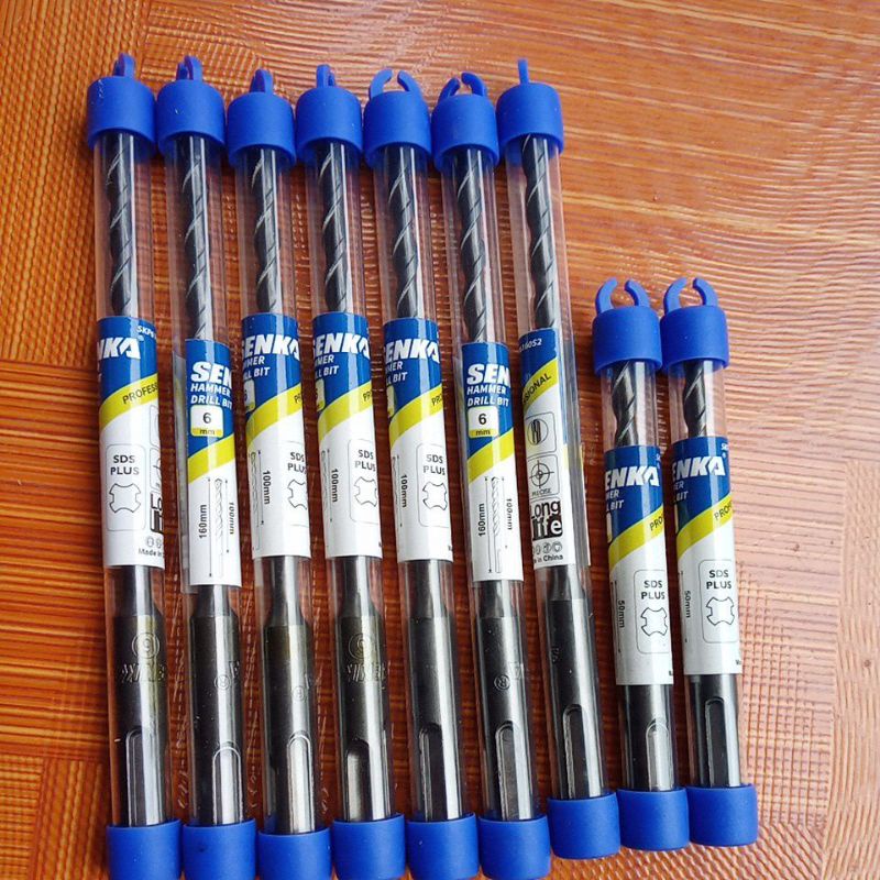 Mũi khoan bê tông đầu gài SENKA chính hãng có các loại kích thước , độ rắn chắc cao