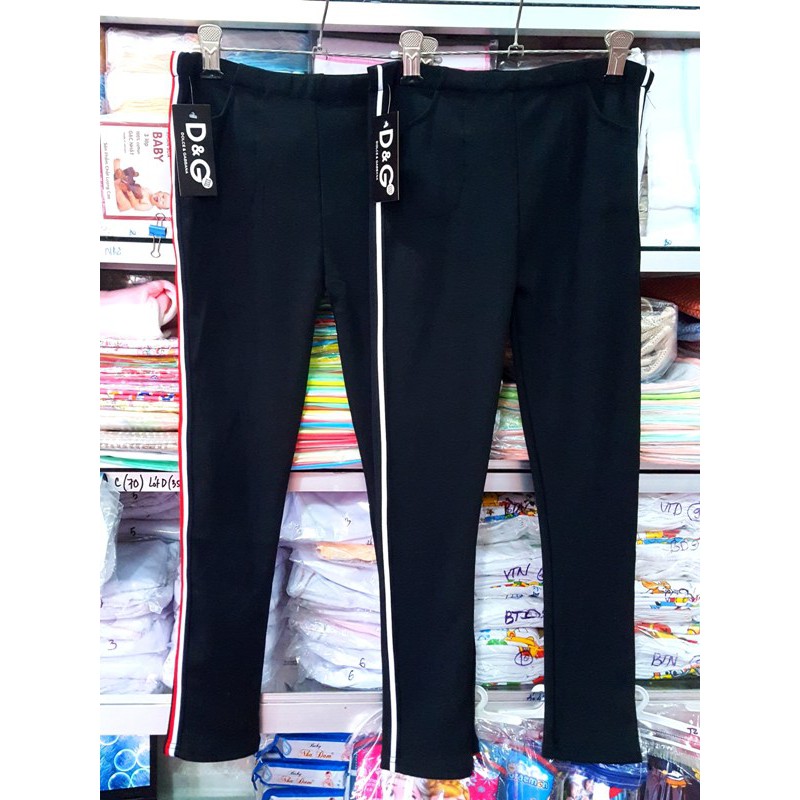 VB. Quần bầu Lỡ Dài (40kg-60kg) có sọc thun legging