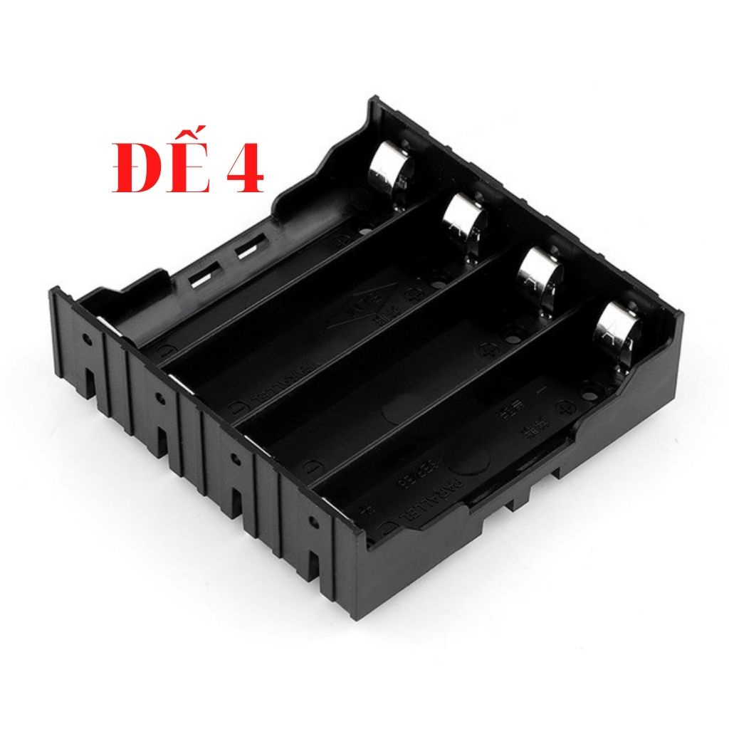 Đế Pin Li-ion 18650 Khay Hàn 1/2/3/4 Pin .Khay pin 18650