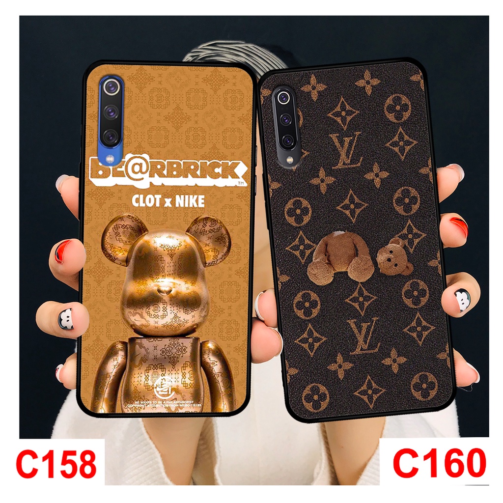 Ốp Redmi 9A - Xiaomi Mi 9 - Mi 9 SE in hình gấu bearbrick thời trang . ốp xiaomi redmi rẻ bền đẹp.