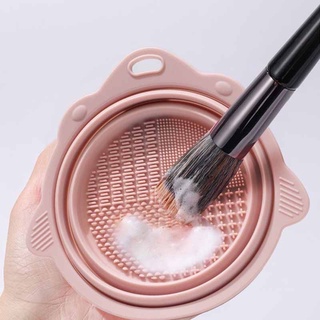 Dụng cụ rửa cọ trang điểm bông mút