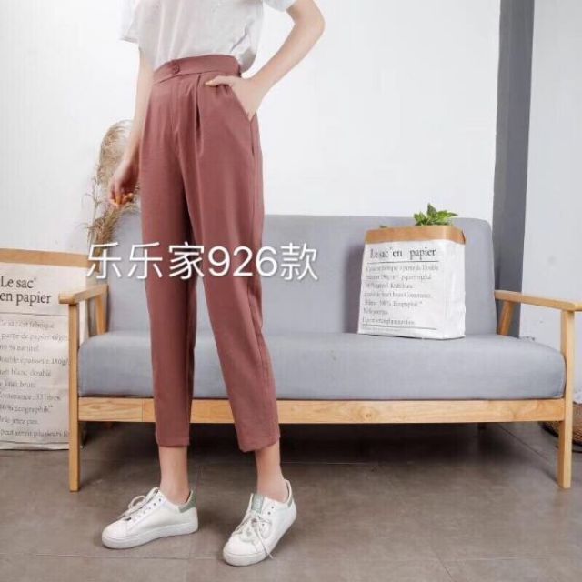 Quần baggy đũi xước siêu mát