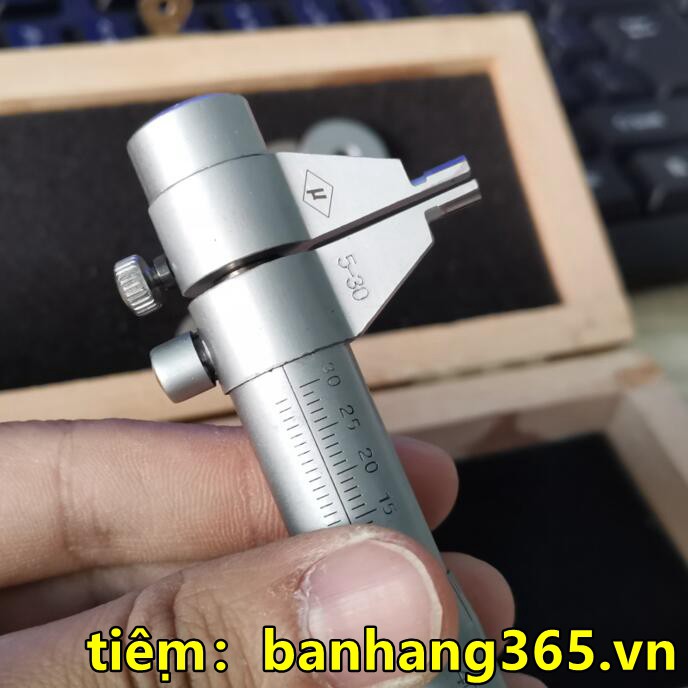 Panme đường kính trong, dụng cụ đo thẻ cm, Panme xoắn ốc, dụng cụ đo 5-30mm