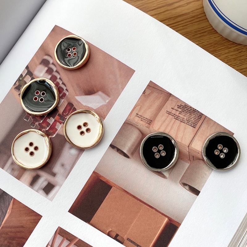 Set 5 Nút Kim Loại Chuyên Dụng Cho May Vá Quần Áo Diy