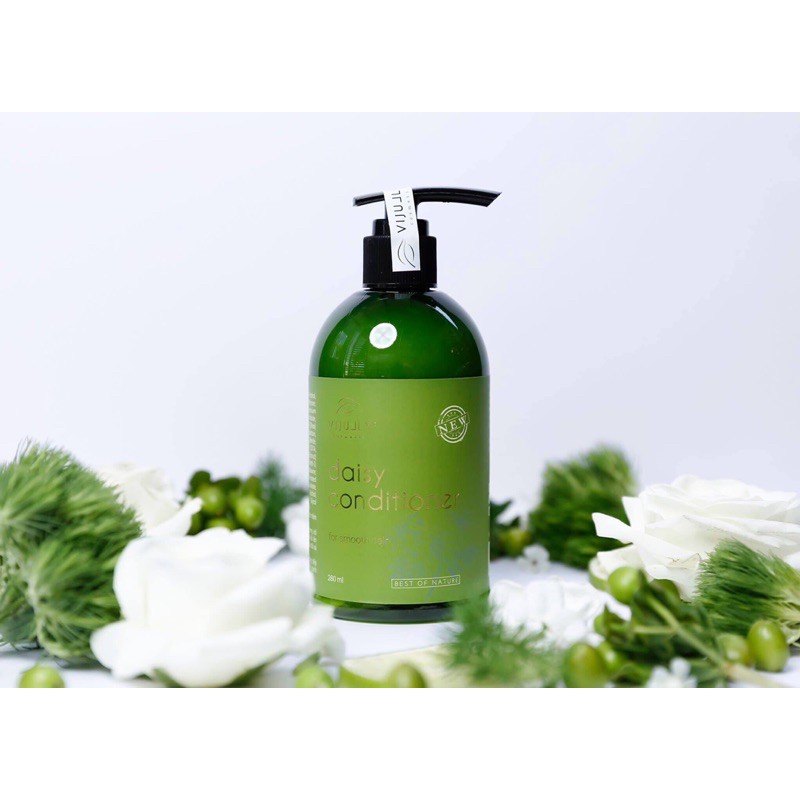 [TÓC SUÔN MƯỢT CHÍNH HÃNG 100%] DẦU XẢ DỪA HOA CÚC VIJULLY SUÔN MƯỢT TÓC, GIẢM SƠ RỐI, KHÔ SƠ, CHẺ NGỌN TÓC | BigBuy360 - bigbuy360.vn