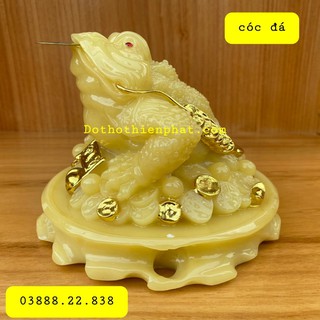 Cóc đá ngậm tiền phong thủy loại 1
