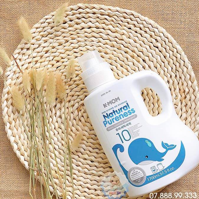 Nước giặt đồ KMOM hữu cơ Hàn Quốc