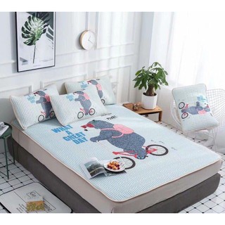 ga chun trần bông cấp tặng kèm 2 vỏ gối