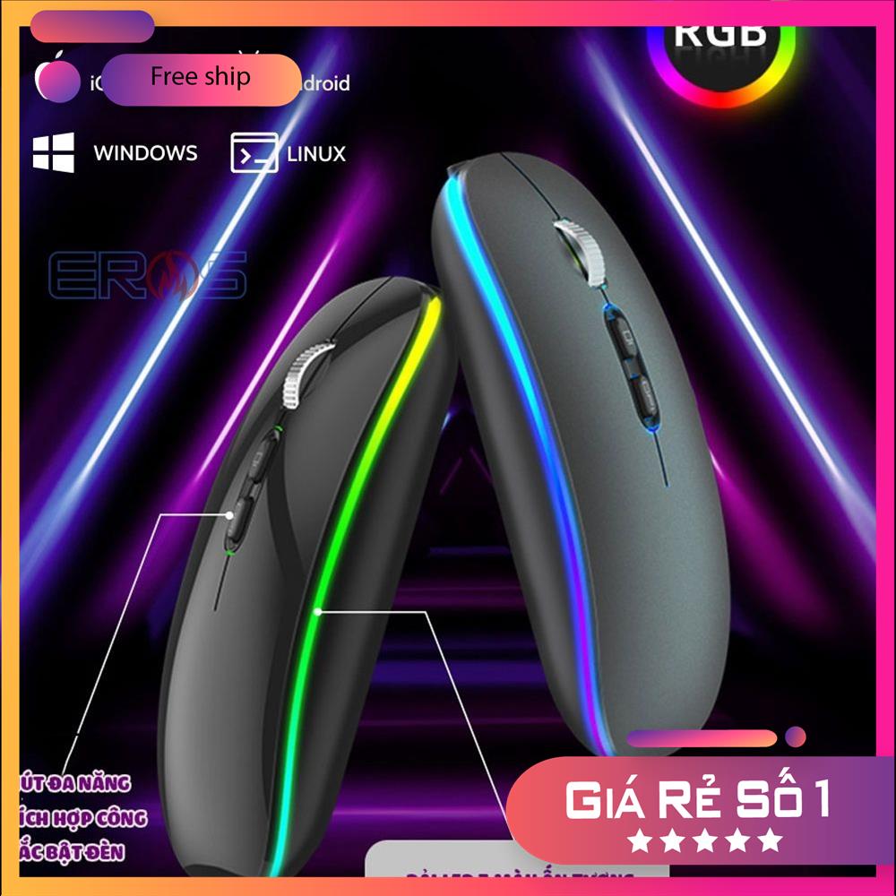 CHUỘT BLUETOOH FMOUSE M103 RGB TÍCH HỢP ĐÈN LED SIÊU ĐẸP MSP13911