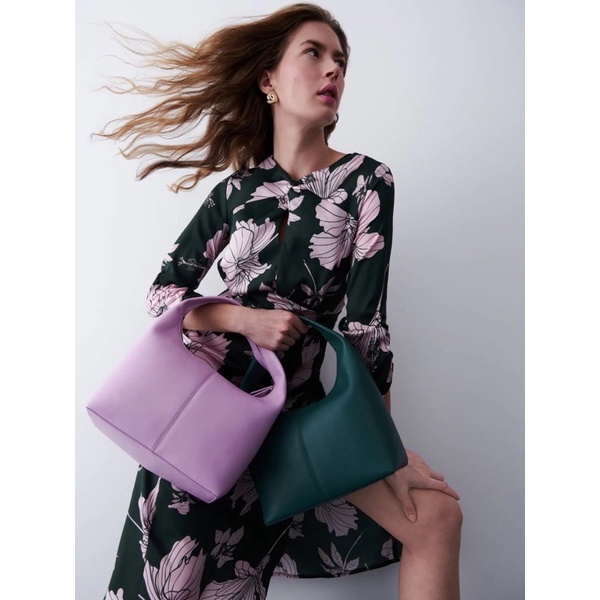 Túi Mohito hồng tím newtag chính hãng