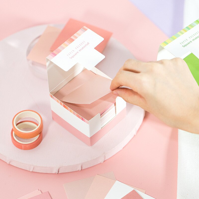 Set 150 tờ giấy ghi chú không dính nhiều màu sắc