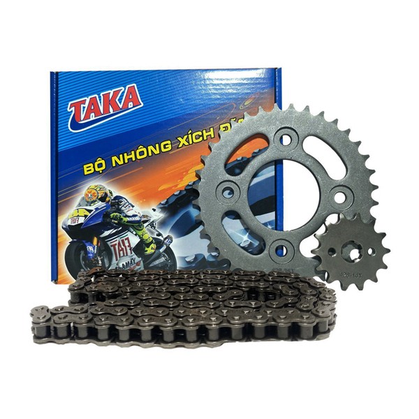 Bộ nhông sên đĩa WAVE Nhật TAKA (36/14T-106L)