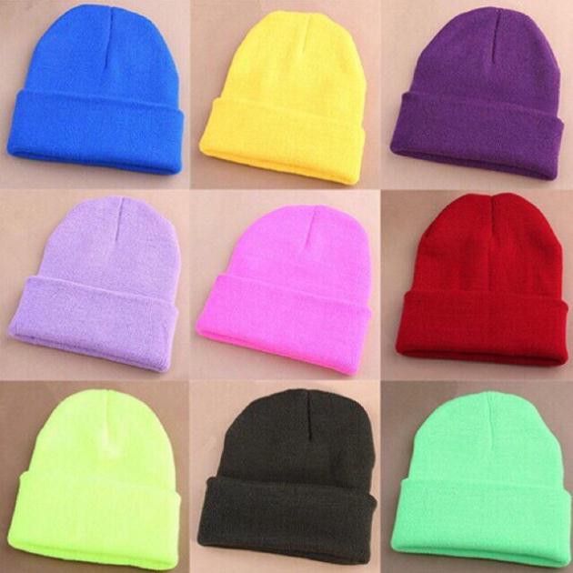 Mũ Len Hàn Quốc  Beanie Nhiều Màu ( Sỉ Tận Gốc )