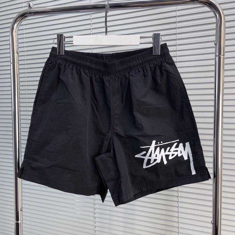⚡️[Mirror Quality] - Quần Short Stussy x N.l.K.E Water Short Off Noir, Quần đùi Stussy full tag túi