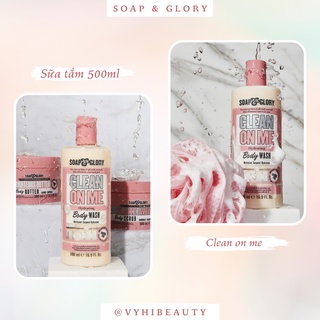 Sữa tắm Soap & Glory Clean on Me 500ml