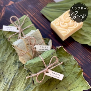Xà phòng Hương thảo Bạc hà ADORA - Rosemary . Mint natural soap
