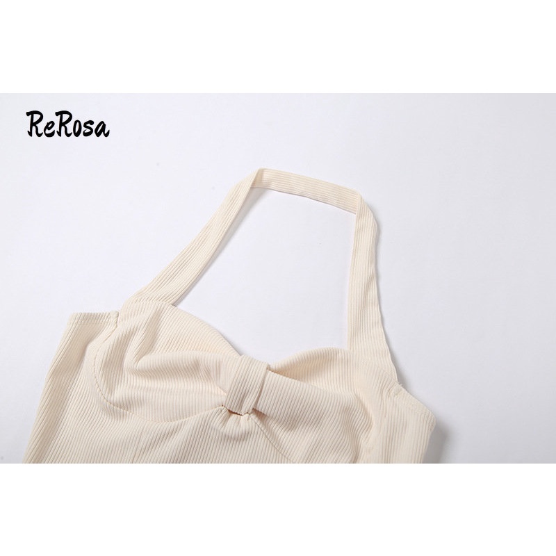 Áo Tank Top Hai Dây Màu Trơn Ôm Dáng Gợi Cảm Cho Nữ