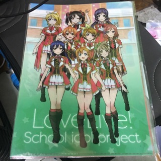 [CLEAR FILE] Bìa đựng poster - Love Live collection (poster) [akibavn store]