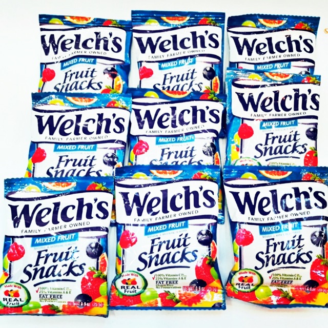 Kẹo dẻo Welch’s trái cây 10 gói