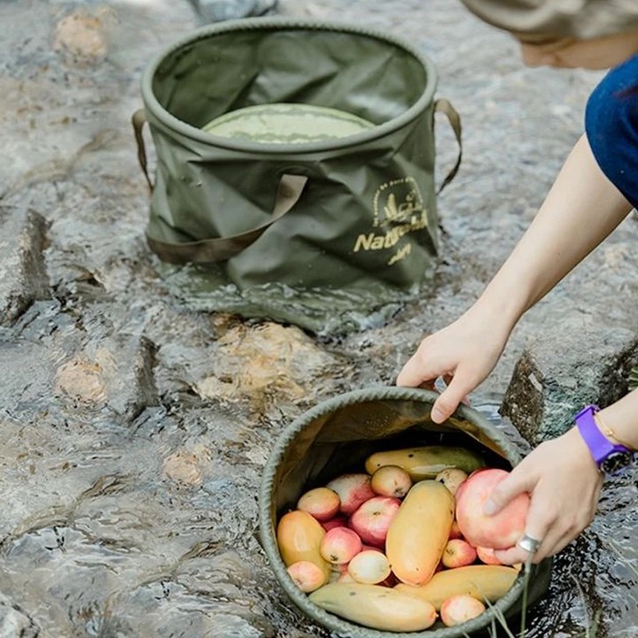 Xô đựng nước gấp gọn Nature Hike Glamping X20L