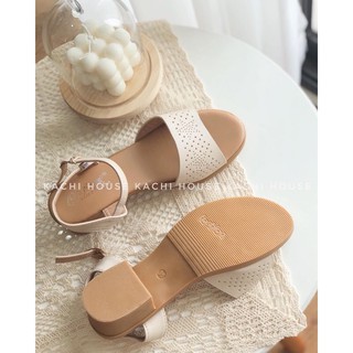 Sandal Qixui da mềm gót 3P