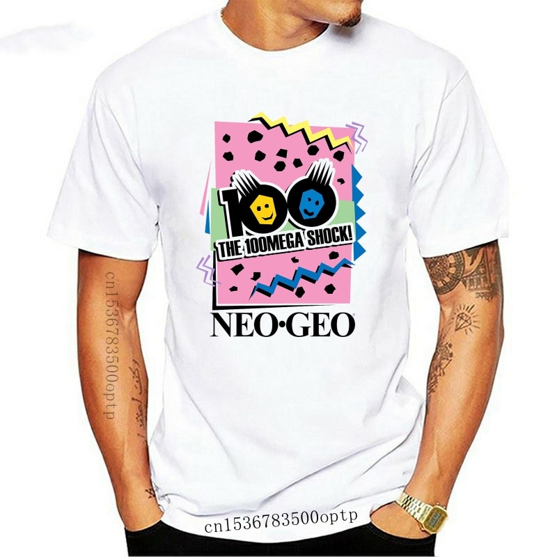 Neo-Geo 100Mega Shock! T shirt neo geo neogeo neo geo snk mvs arcade videogame joystick gaming