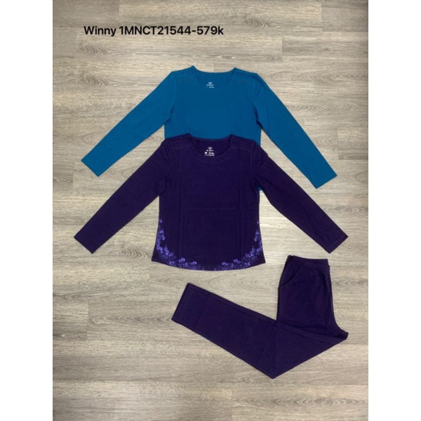 Bộ mặc nhà dài tay Cotton Winny 21544 Giá 579.000đ