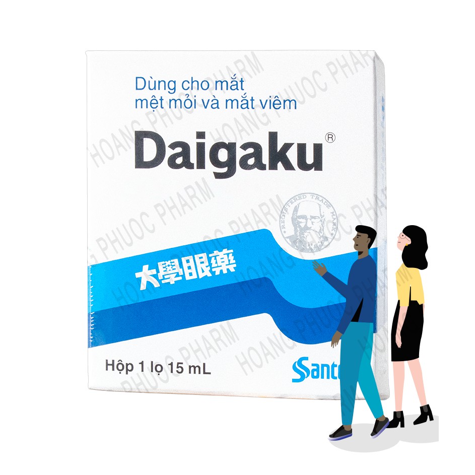Nhỏ mắt Daigaku lọ 15ml
