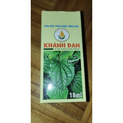 Tinh dầu thảo dược khánh đan lọ 18ml