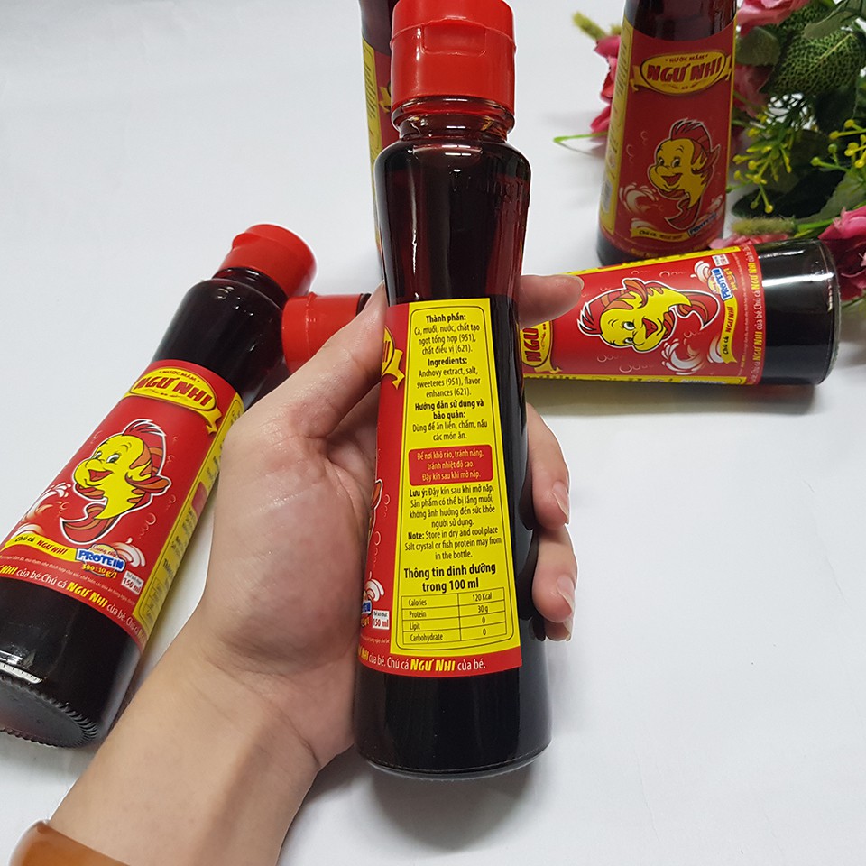 Nước Mắm Ngư Nhi Chai Thủy Tinh 150ml - Nước Mắm Cho Bé Ăn Dặm Trên 6M+ - 8934752091967