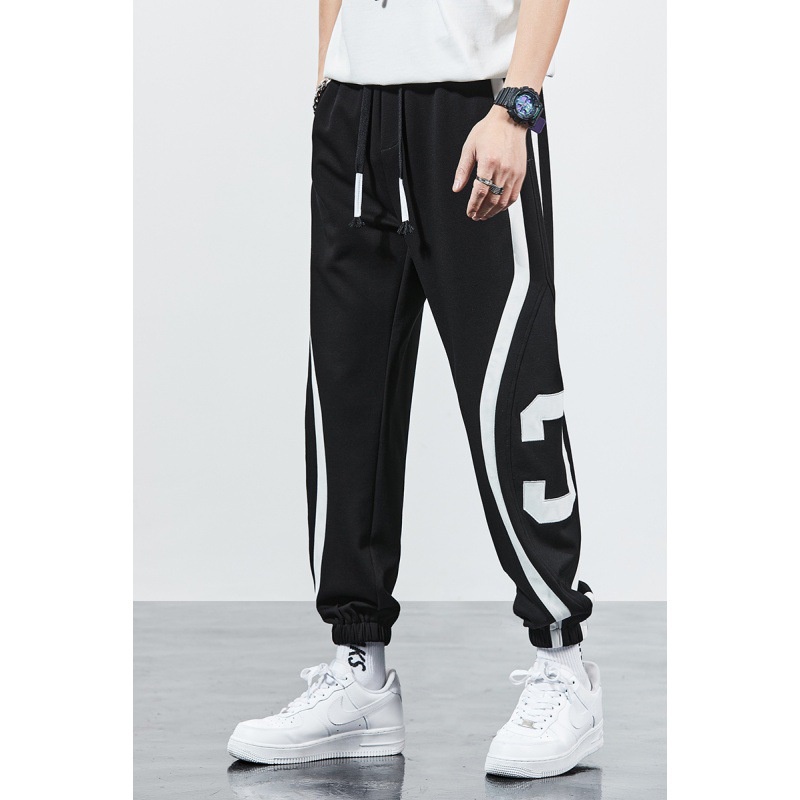 Quần Jogger Dài Dáng Rộng Phong Cách Thời Trang Hàn Quốc Cho Nam Giới Có Size Lớn