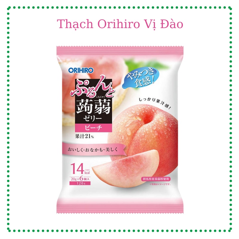 Thạch  Vị Trái Cây Orihiro Nhật Bản