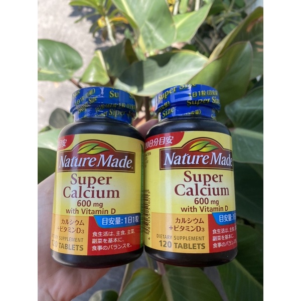 Viên bổ sung canxi nature made Nhật