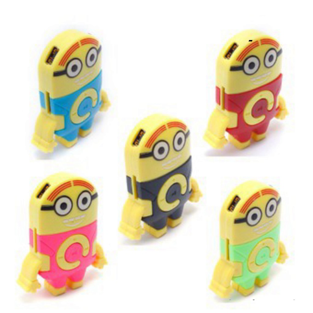 Máy nghe nhạc MP3 Minion siêu đẹp (Giao màu ngẫu nhiên) 8 in 1