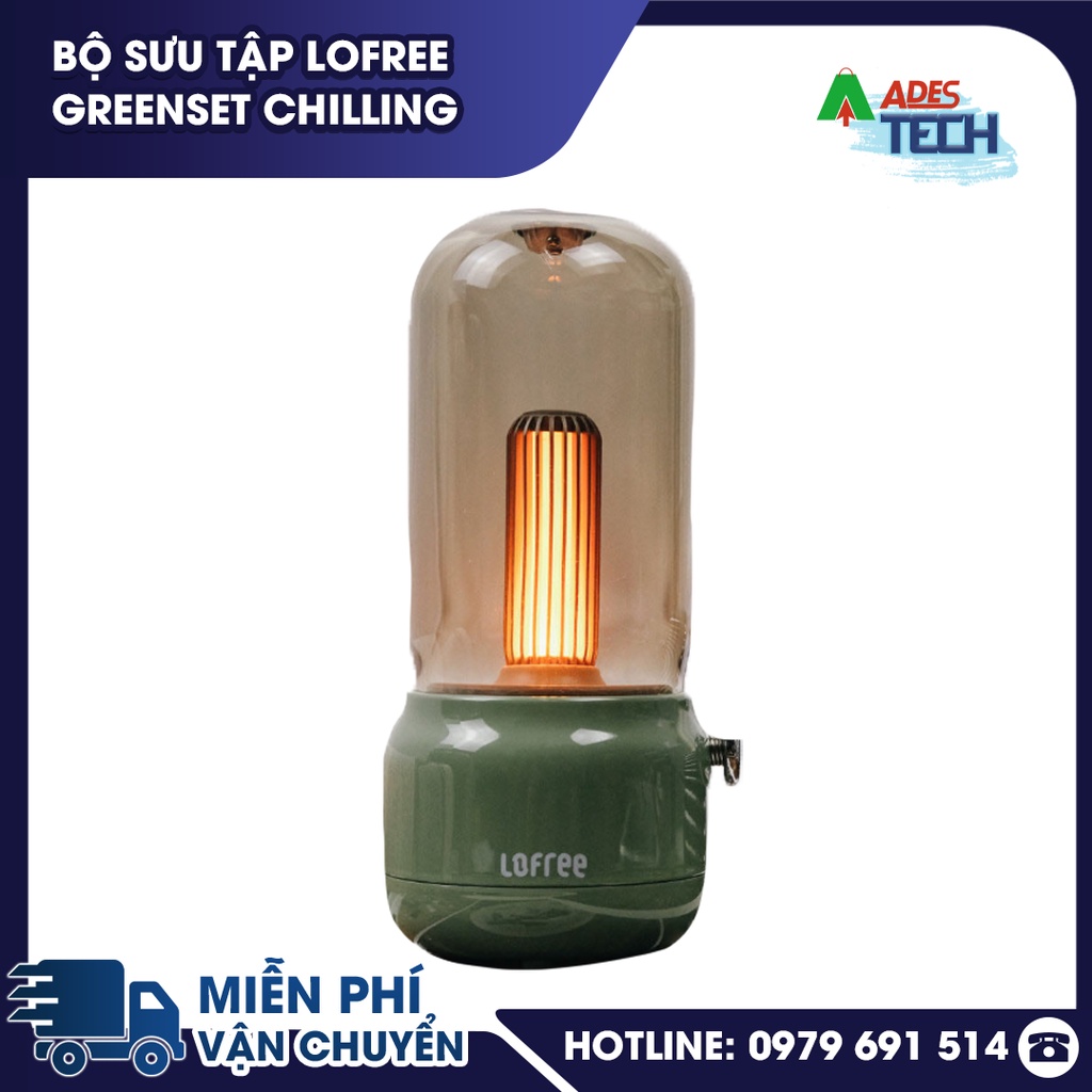 Bộ sưu tập Lofree Greenset Chilling - Đèn Chilling Lofree/Loa Bluetooth Lofree/Hộp Đá Thơm Aroma