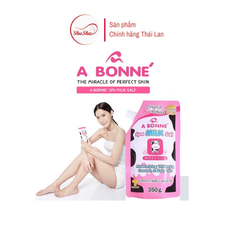 [ HCM SỈ ] Muối bò sữa SPA A BONNE chính hãng