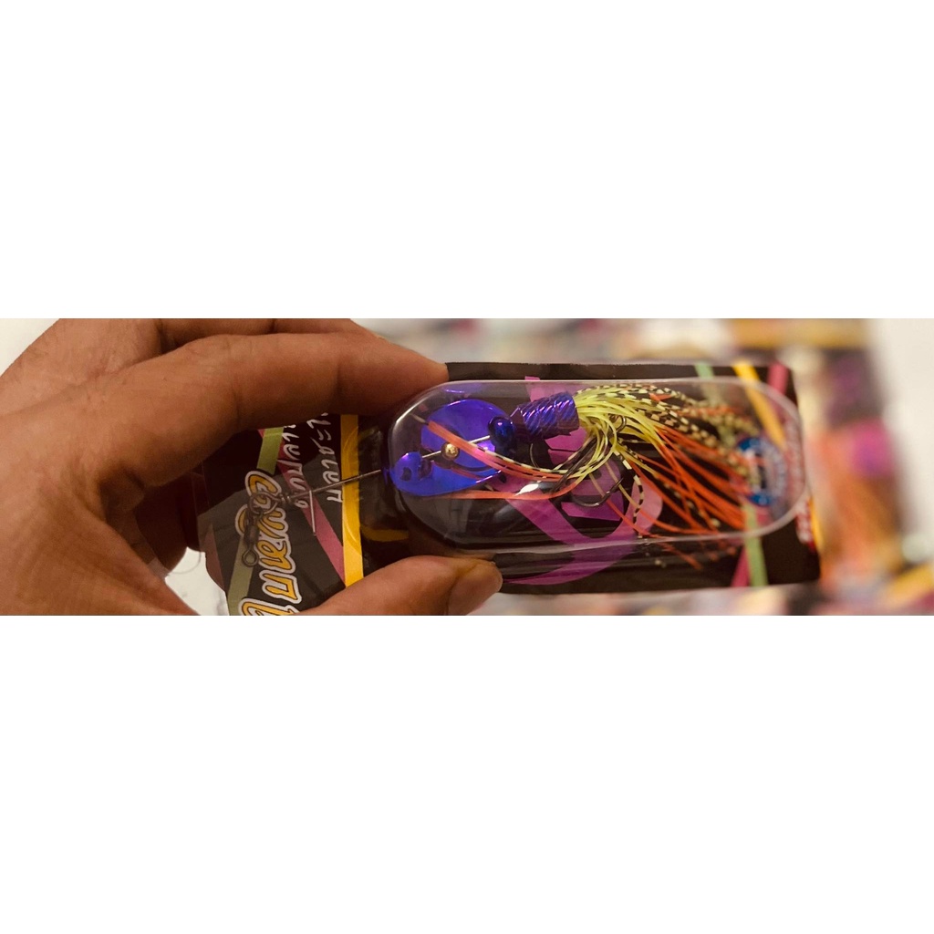 Mồi câu cá giả chuyên câu lóc chính hãng spiner Thái Lan HKN Fishing