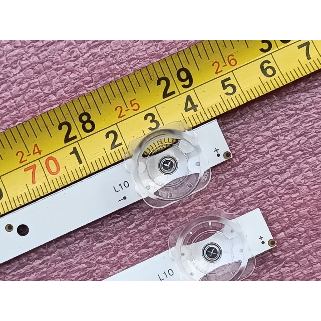 LED TIVI TCL 40S6500 40S6800  40P65 40D3000 MỚI 100% BỘ 2 THANH, MỖI THANH 10 BÓNG 6V, DÀI 74,2cm 40HR330M10A0