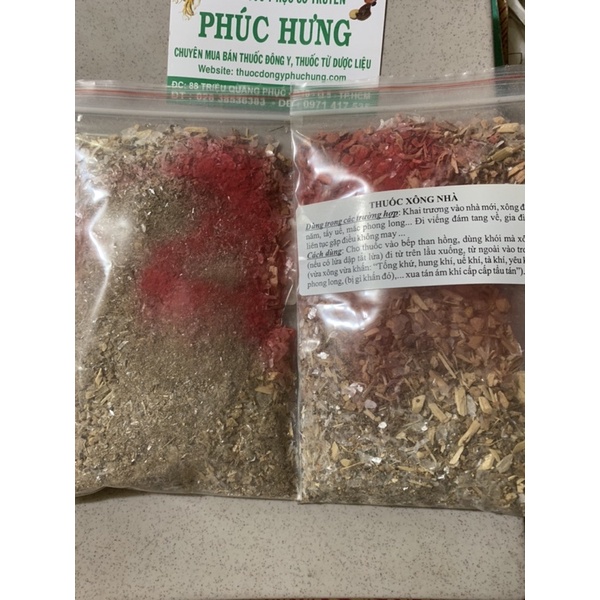 Thang xông nhà thảo dược_Thơm nhà, tẩy uế