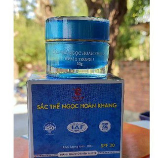 Kem sắc thể ngọc hoàn khang trắng da chống nắng 10g