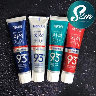 Kem Đánh Răng MEDIAN DENTAL IQ 93%🍀Nội Địa Hàn🍀Làm Trắng, Giảm Ê Buốt, Ngăn Ngừa Sâu Răng Hiệu Quả