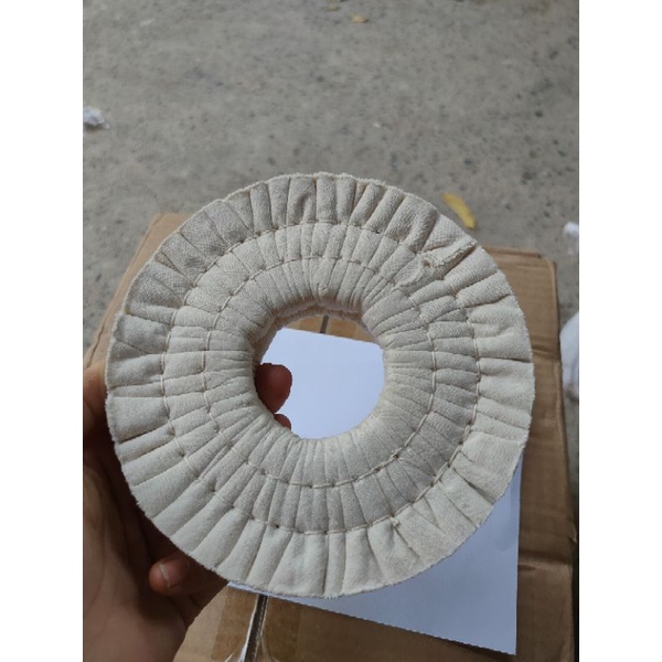 Chổi đánh bóng máy dán cạnh d150mm