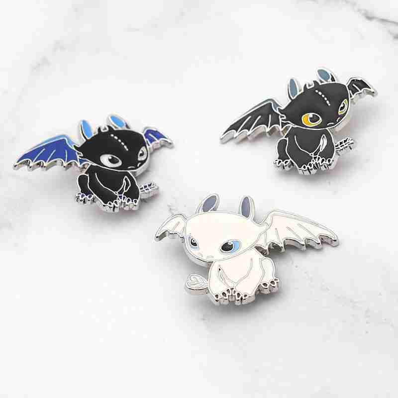 Dây chuyền với mặt dây in hoạt hình How to train your Dragon