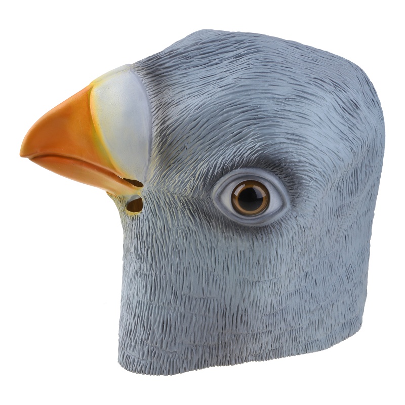 Mặt Nạ Đầu Chim Bồ Câu Không Độc Hại Hóa Trang Halloween